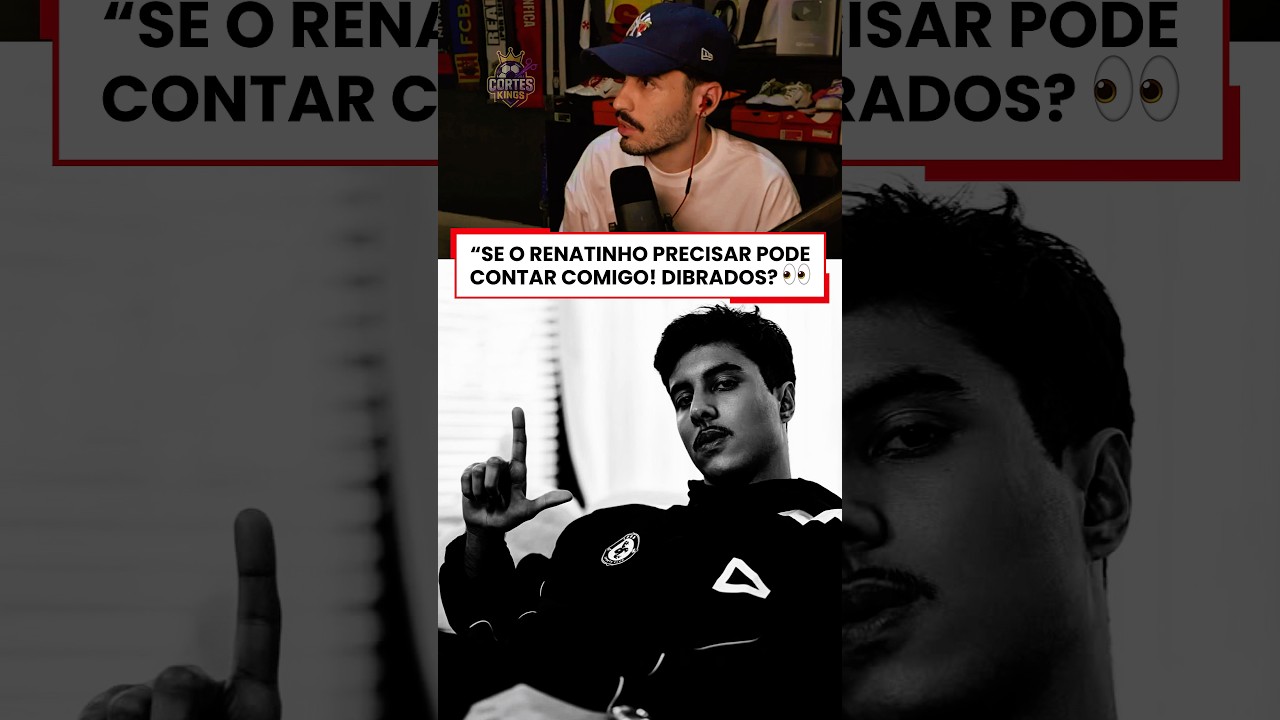 Allan Stag disse que Renatinho pode contar com ele 