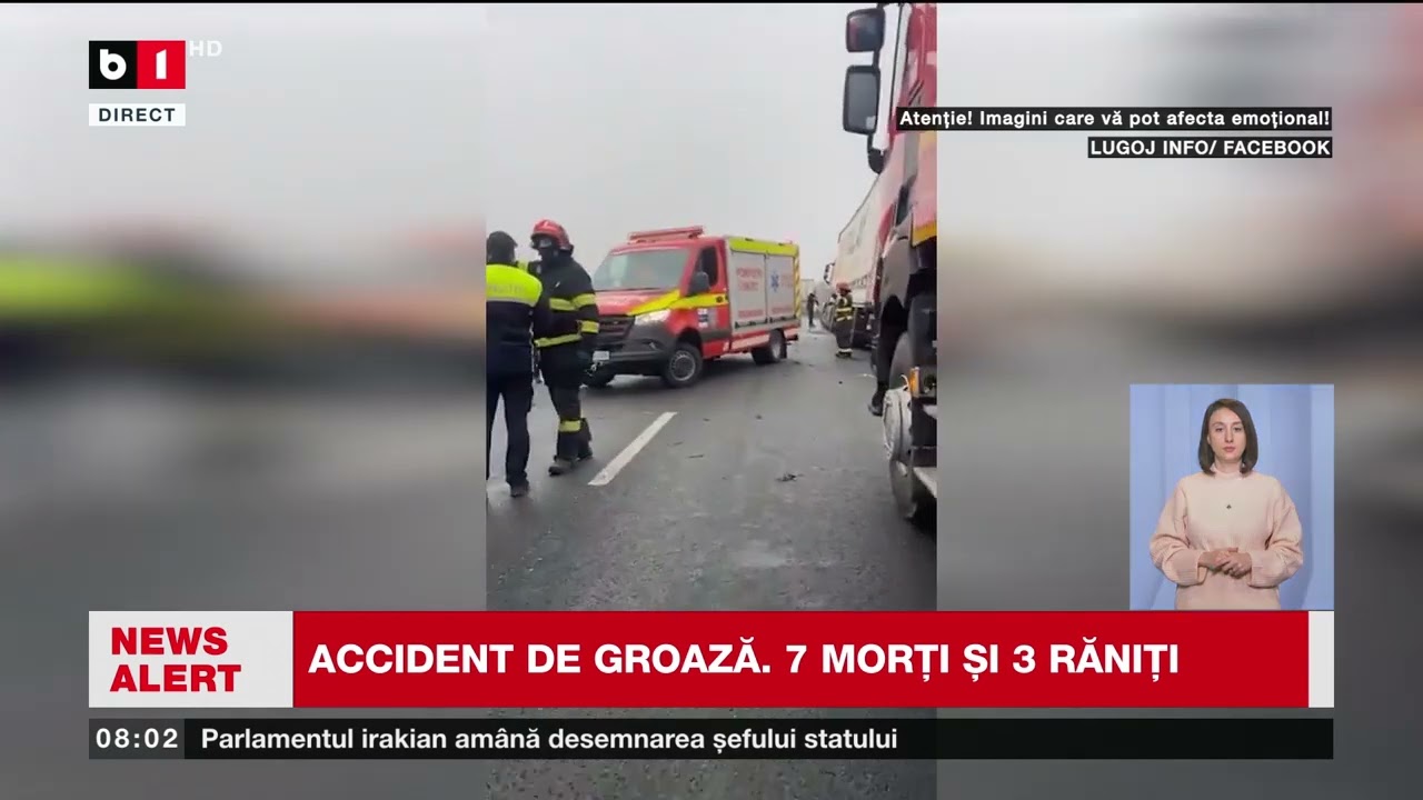 7 SUPORTERI GRECI AI LUI PAOK AU MURIT &Icirc;N ROM&Acirc;NIA. PRIMELE IPOTEZE ALE ACCIDENTULUI_Știri B1TV_28 an