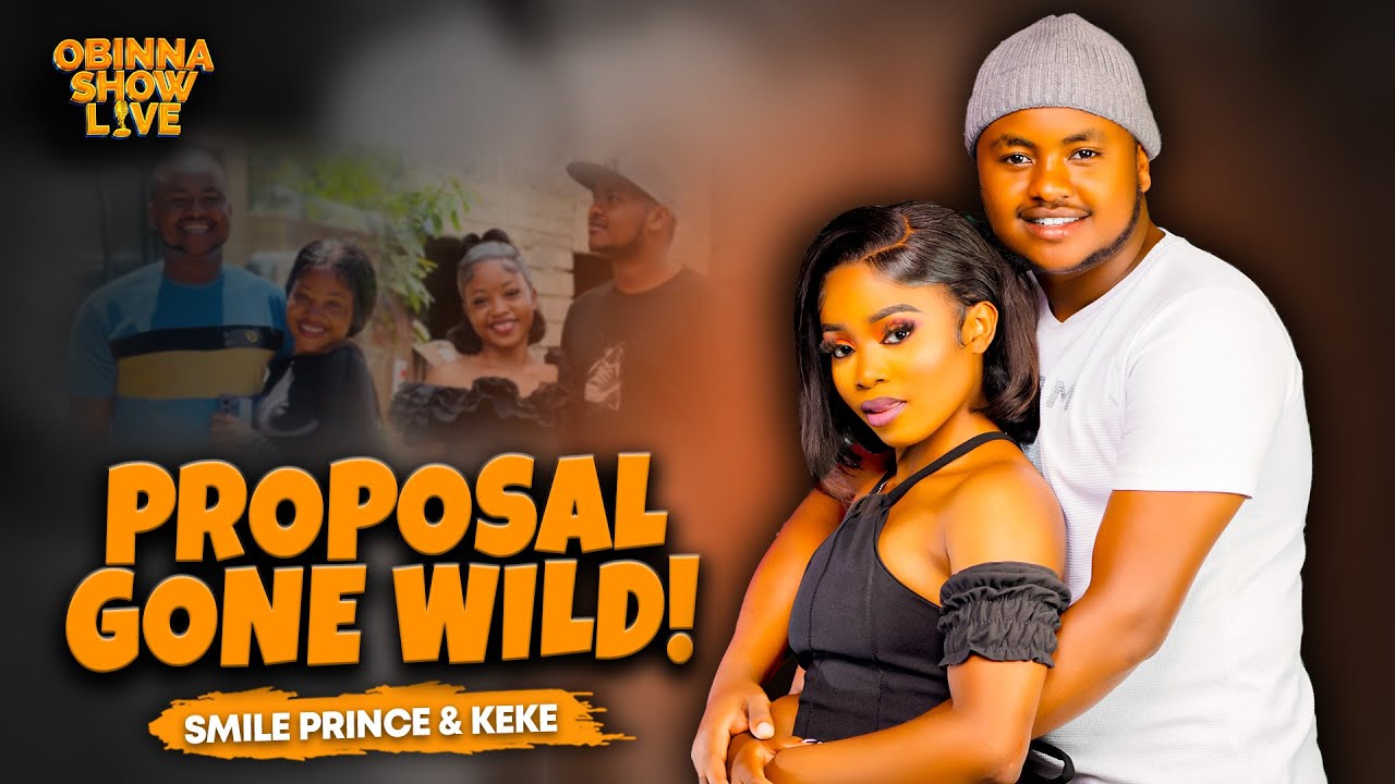 OBINNA SHOW LIVE: PRANK OR REAL LOVE? - Smile Prince and Keke
