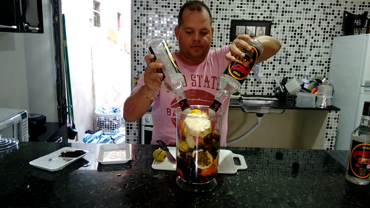 Cachaça com frutas