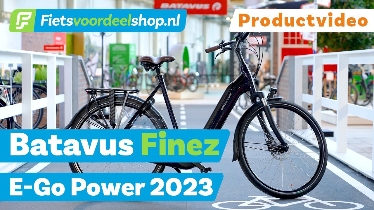 Batavus Finez E-Go Power 2023 - Fietsvoordeelshop.nl Productvideo