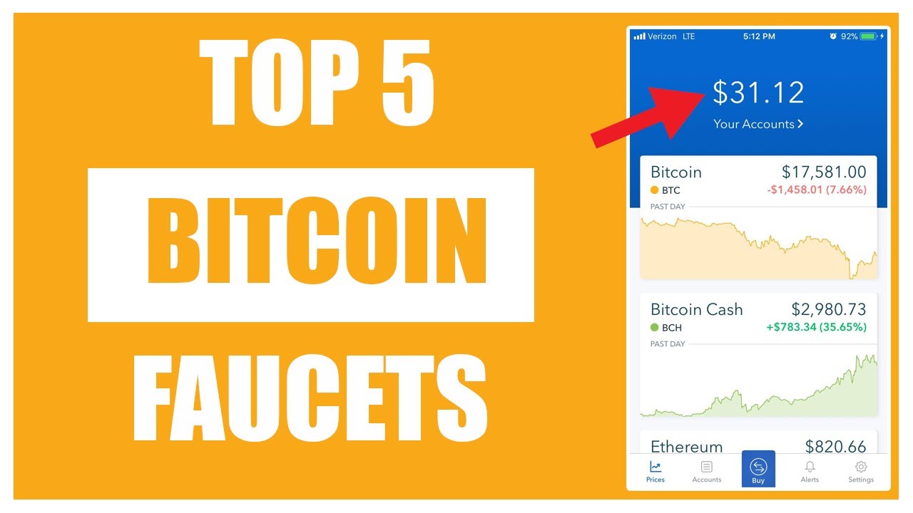 TOP 5 BEST BITCOIN FAUCETS IN 2020!! (EASY)