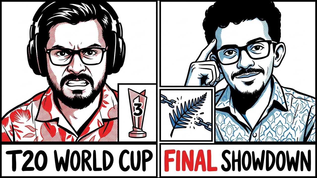Deep Point Live | India’s Triple Crown or NZ' s Redemption? IND vs NZ – The T20 WC Final Preview