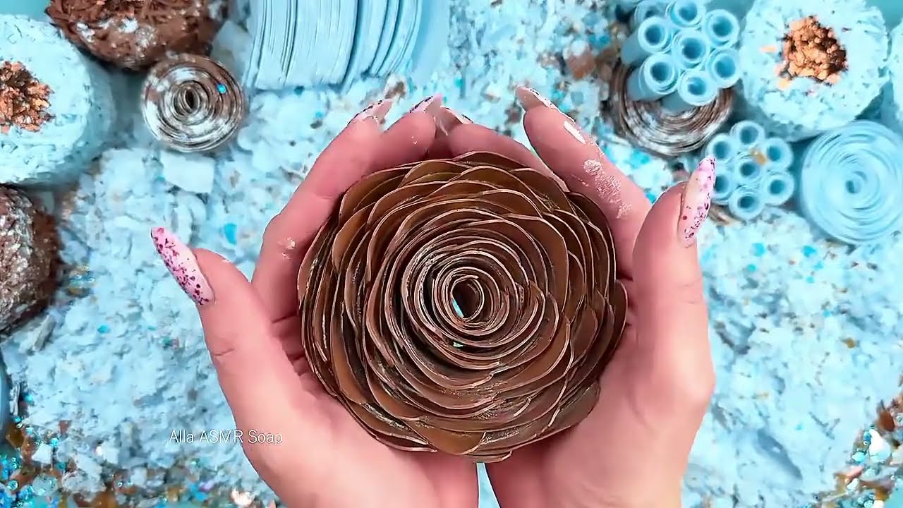ASMR Alert: Deep Crumbles & Carving – Super Satisfying! 💥
