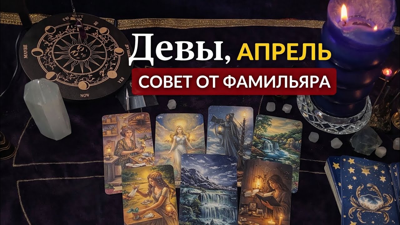 Девы, апрель — время навести порядок внутри ✨