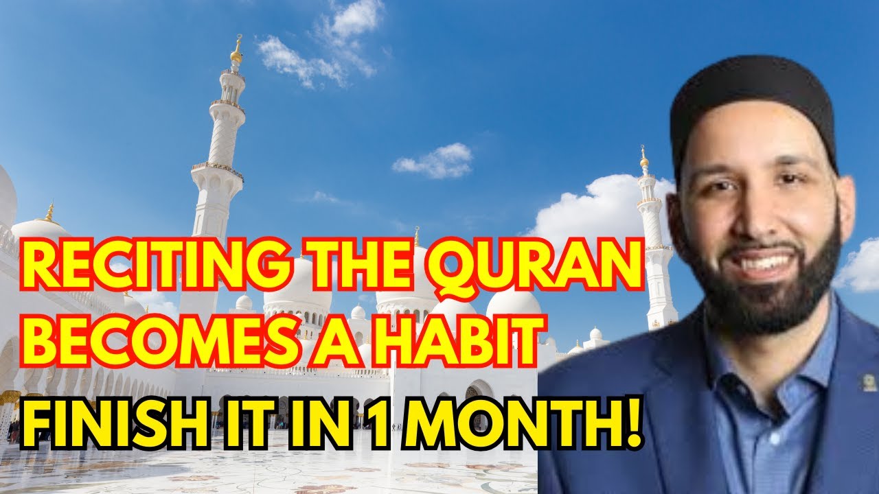 How to Build a Daily Quran Reading Habit & Finish It in 1 Month!