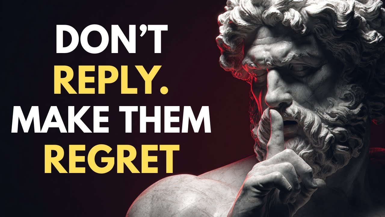 DID THEY TEXT YOU AFTER THE SILENCE? REPLY LIKE THIS AND DESTROY THEIR EGO | Stoicism