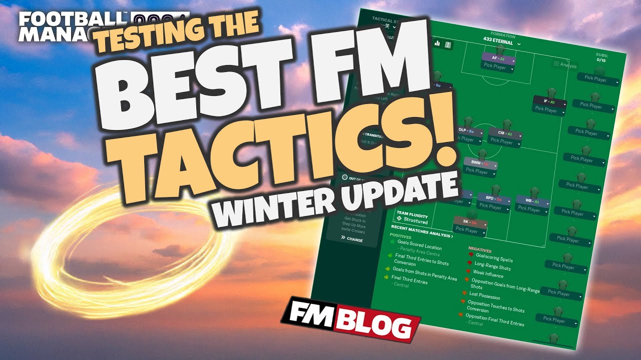 433 ETERNAL | Testing the Best FM24 Tactics | Football Manager 2024