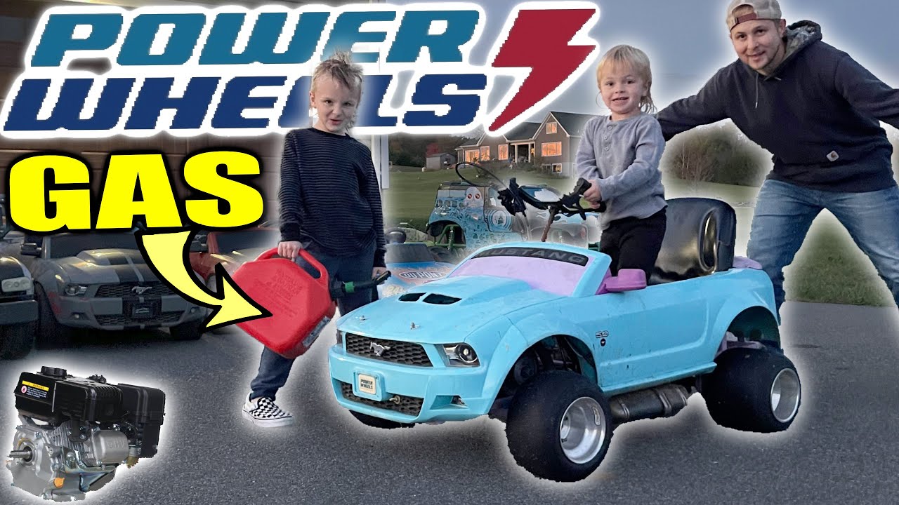 ЗАМЕНА ДВИГАТЕЛЯ ГАЗА в КОЛЕСАХ АВТОМОБИЛЯ Mustang Barbie Car - НОВАЯ ИГРУШКА