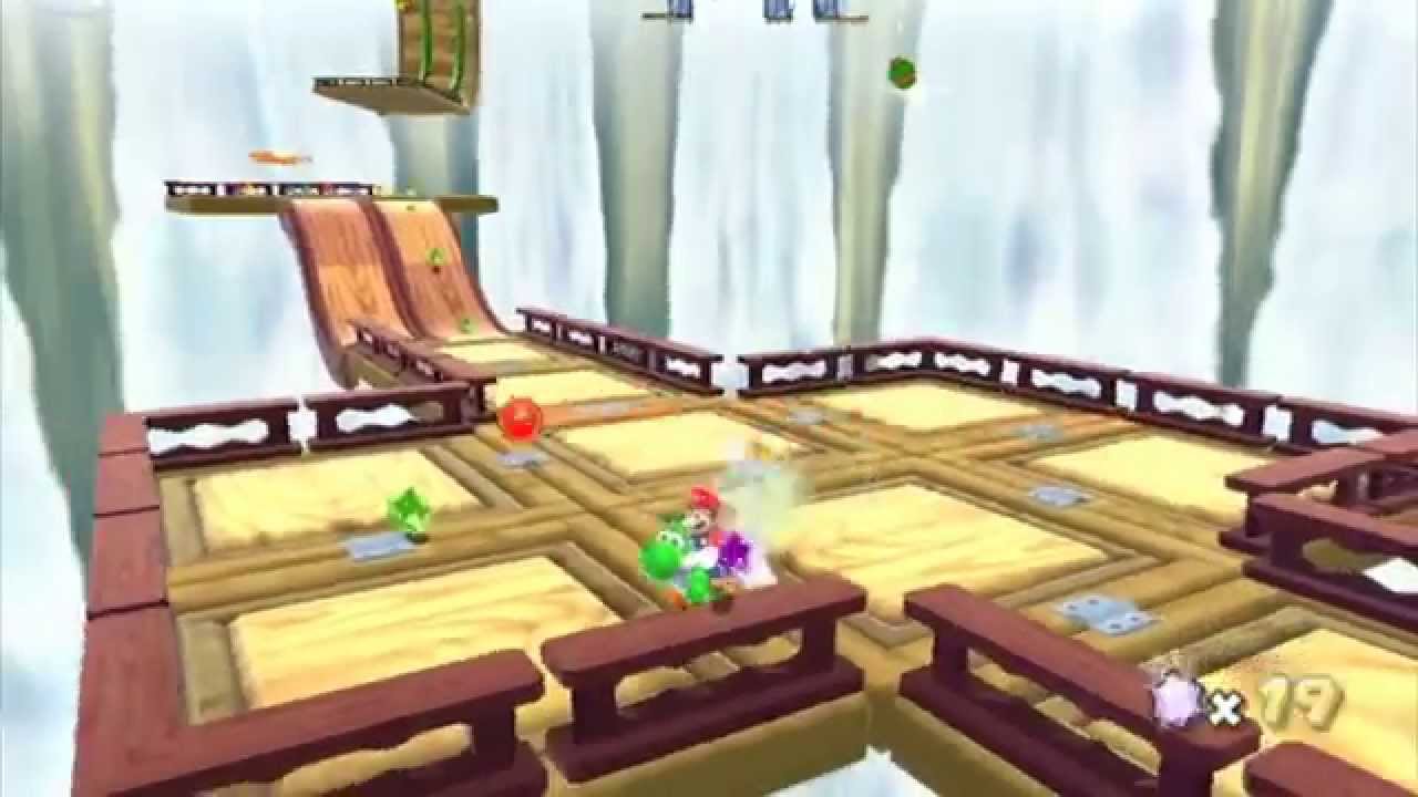 Super Mario Galaxy 2 - Monde 2 - Chutes abruptes : La course pimentée