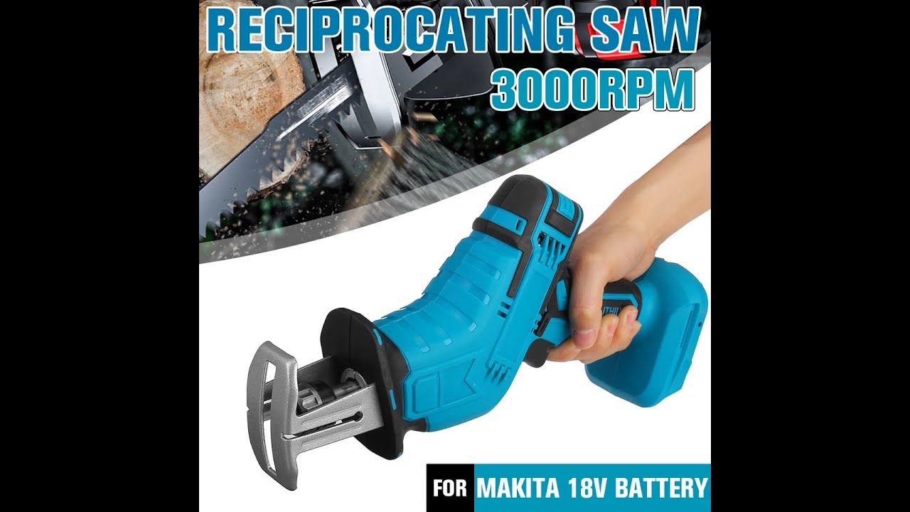 Пила сабельная китайская типа Makita Bosch 18 volt. Разборка и мнение.