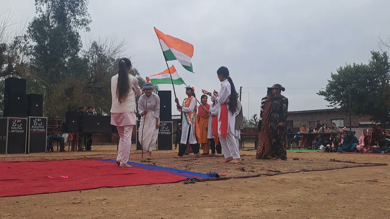Celebration of republic day  2026 High school Barota 