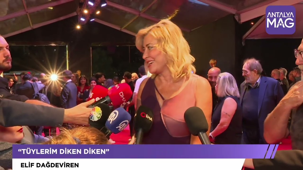 Altın Portakal'da kırmızı halı şöleni: Onur ve emek ödülleri sahiplerini buldu.