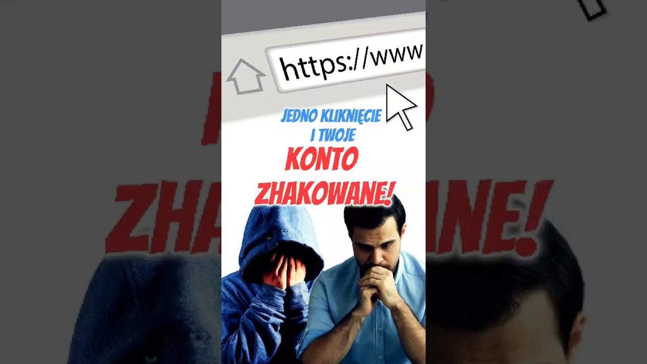 Uważaj na fałszywe strony logowania! Jedno kliknięcie = konto zhakowane 😱 #phishing #cyber #2FA