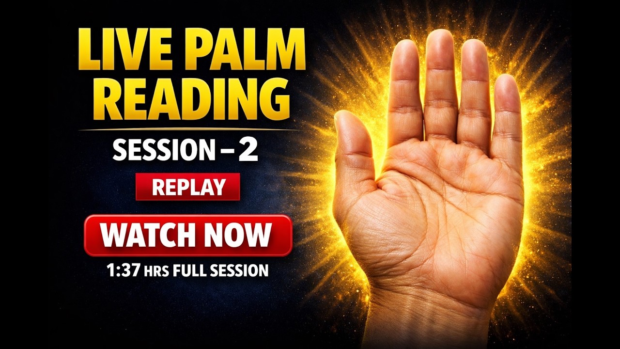 Live Palm Reading Session - 2