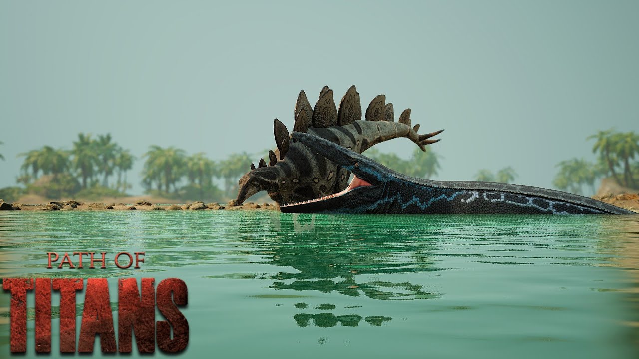 How I survived as a SOLO Tylosaurus | Path of Titans semi realism