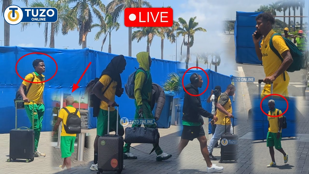 🔴LIVE_Gumzoo!! AIRPORT Okelo, Mzize & Pacome Wateka | Yanga Full Mkoko Kuelekea MOROCCO