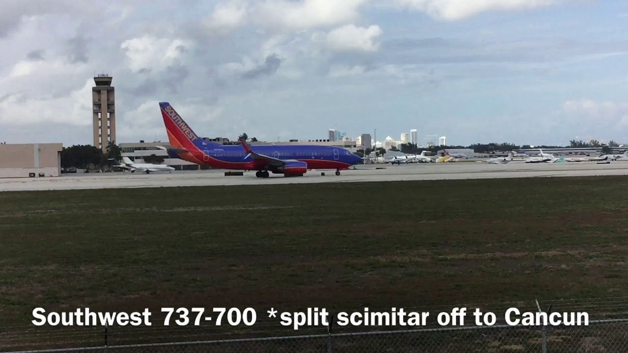 2 minutes and a half of plane spotting in Fort Lauderdale