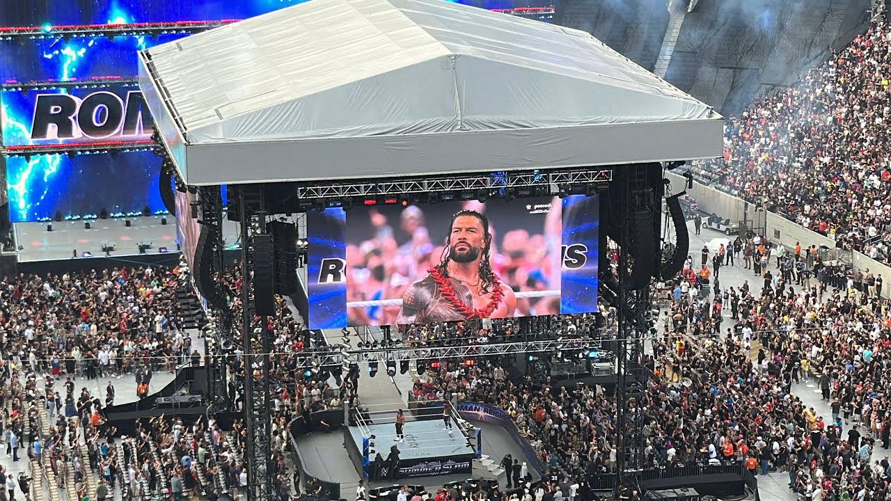 WWE Summerslam 2025 Night 1: Roman Reigns Entrance