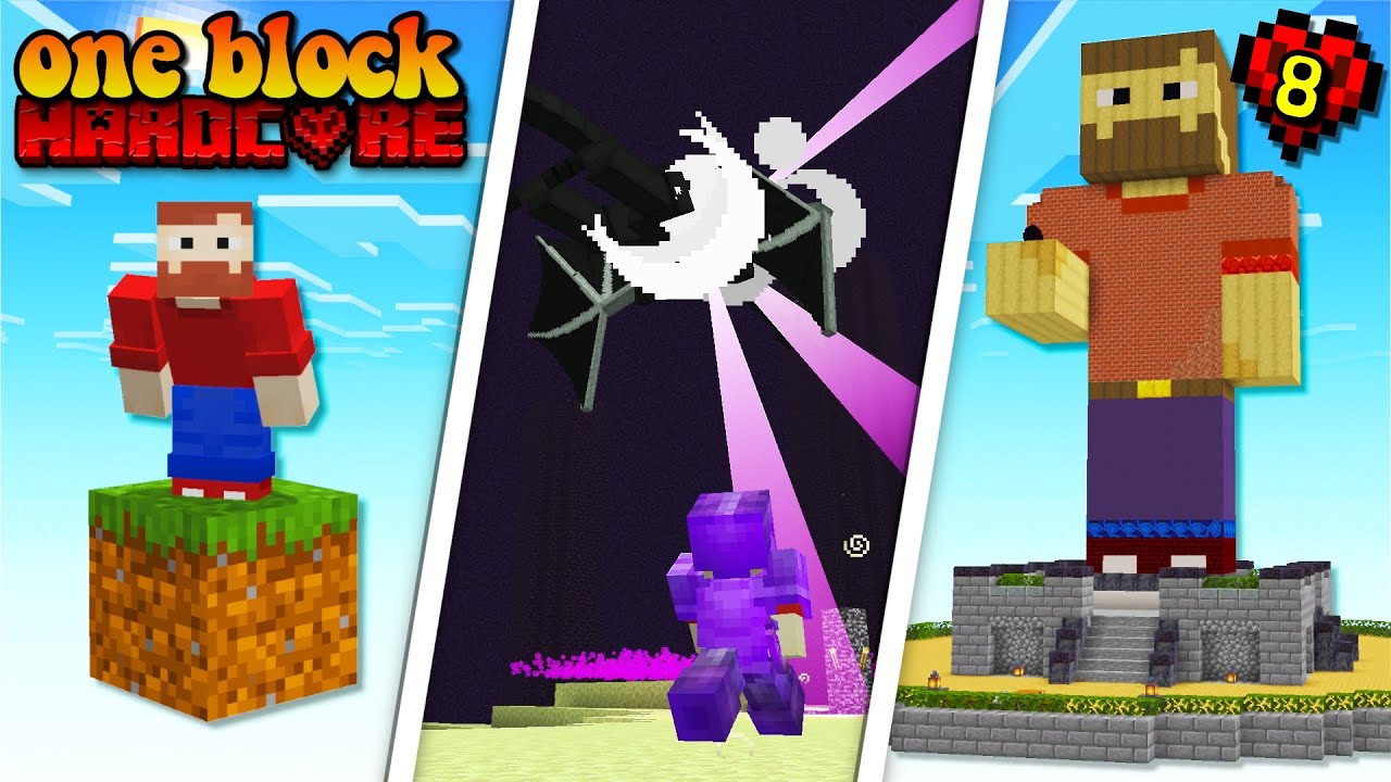 Minecraft UITSPELEN Maar Het is One Block HARDCORE!