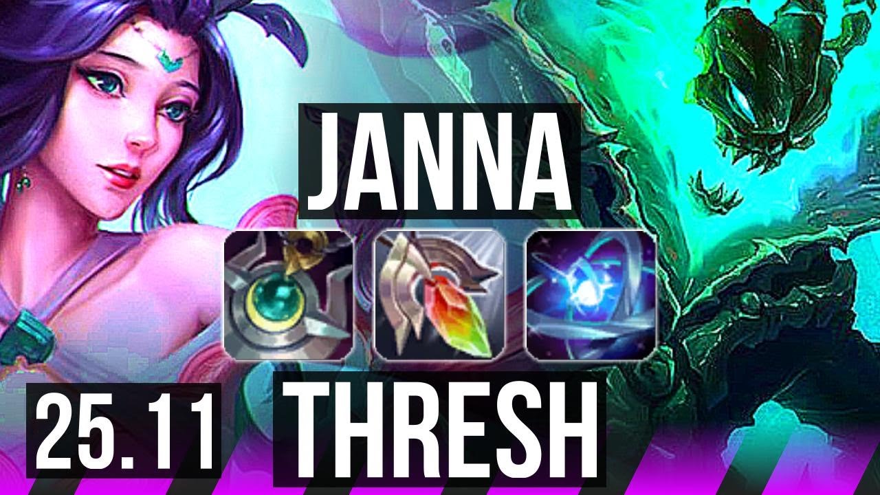 JANNA & Tristana vs THRESH & Caitlyn (SUP) | Rank 2 Janna, 5/2/20 | EUW Challenger | 25.11