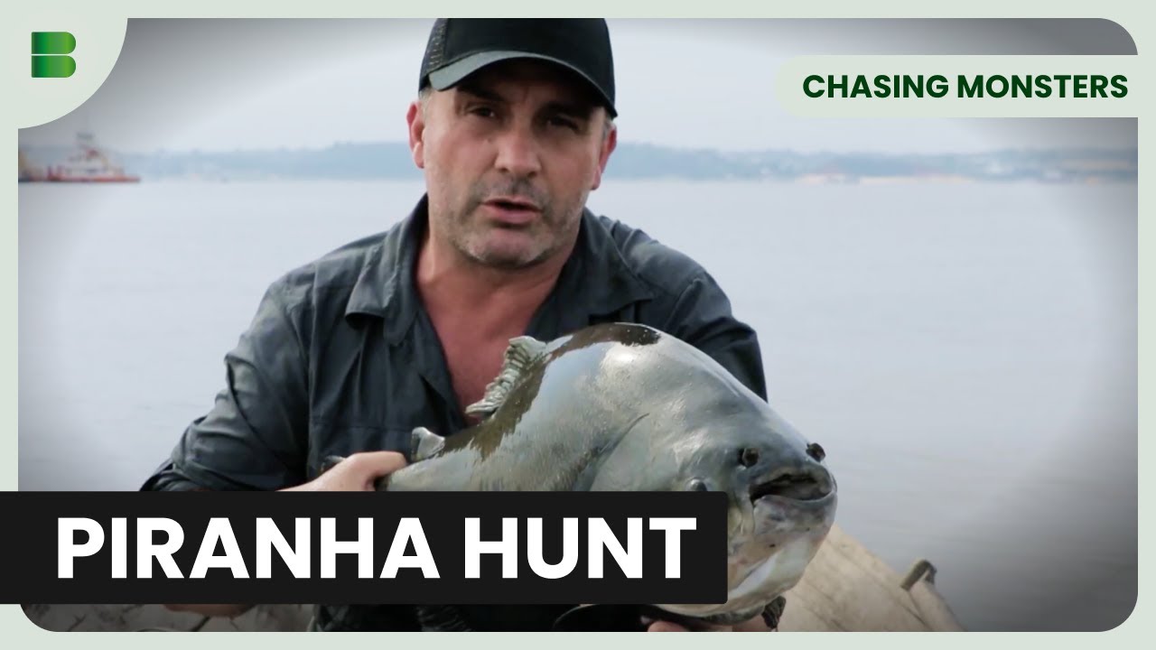 The Hunt for Giant Black Piranhas - Chasing Monsters - Fishing Show