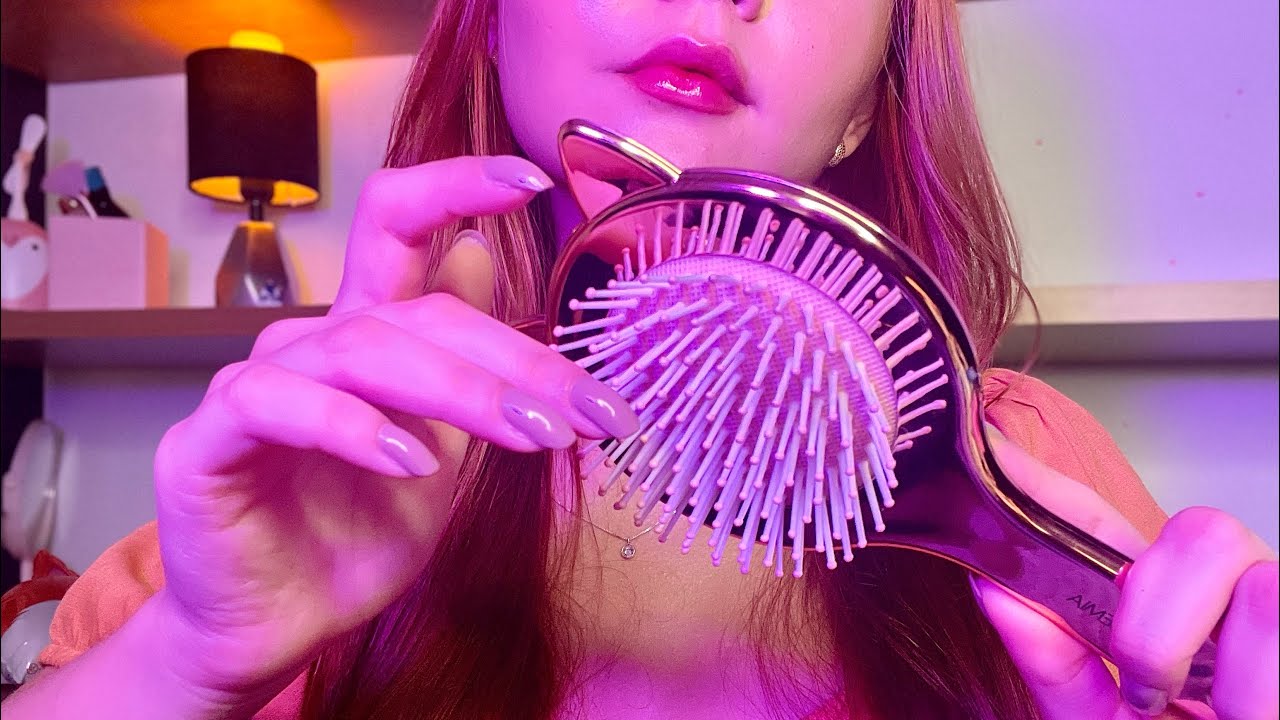 ASMR- TRATAMENTO CAPILAR RELAXANTE E CALMANTE (vou analisar e tratar dos seus fios)