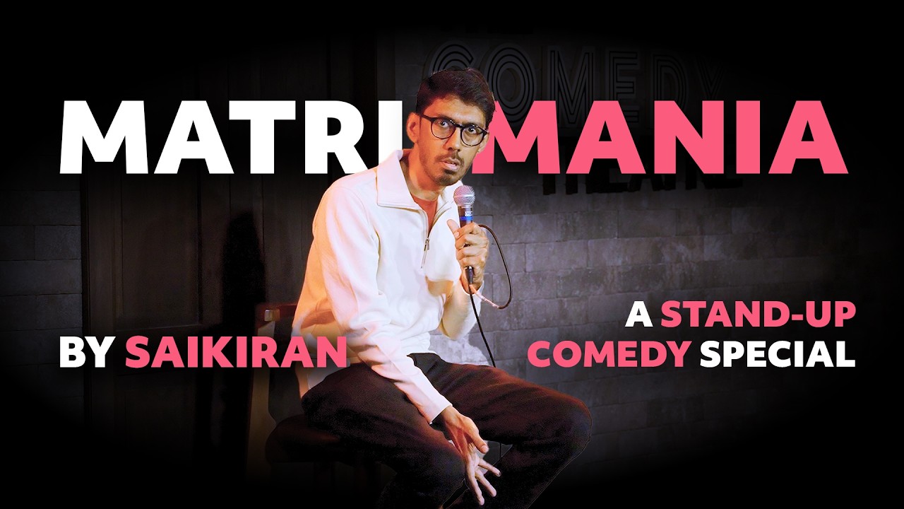 MATRIMANIA | English Standup Comedy Special on Wedding Pressure | by Saikiran