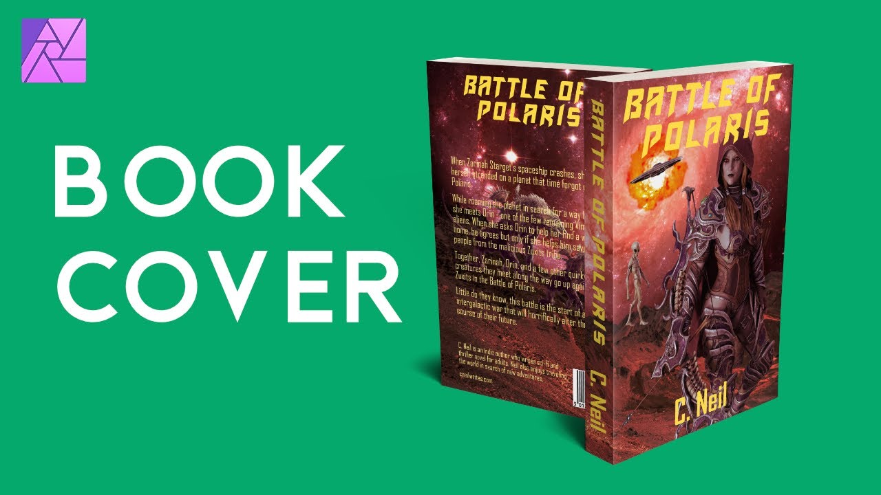 How to Create a Book Cover in Affinity Photo