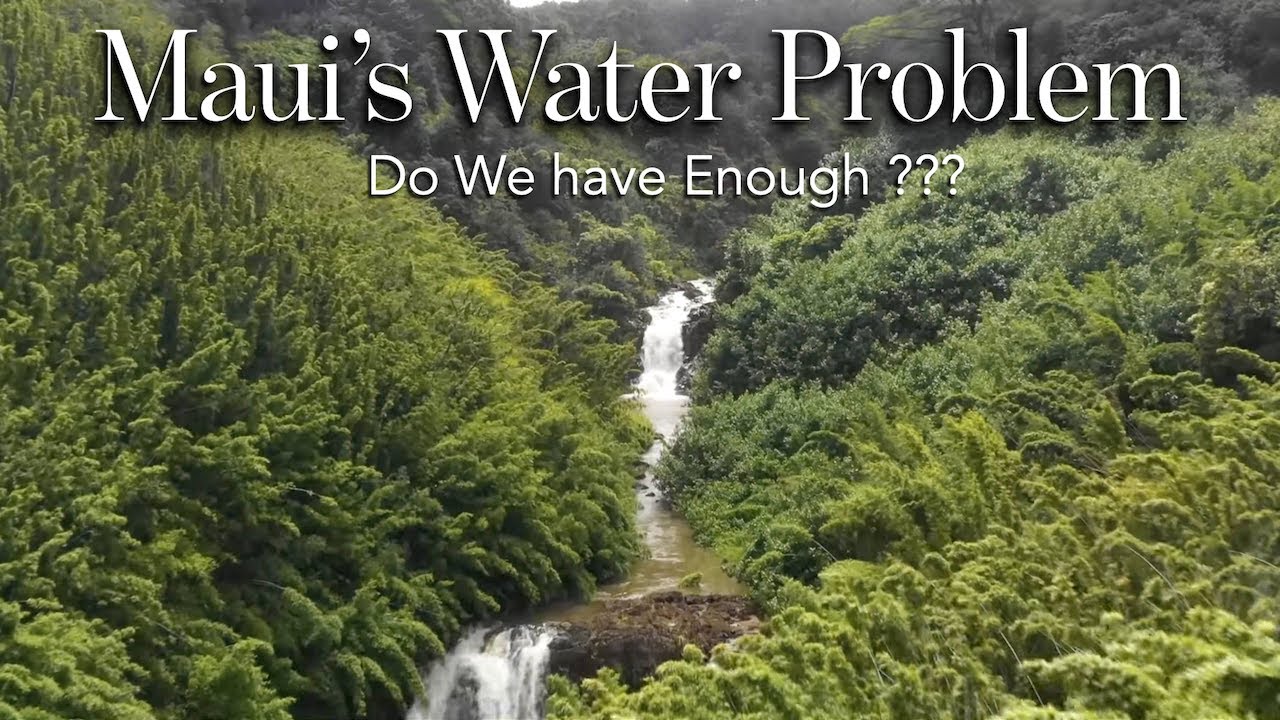 Maui's Water PROBLEM - Can Desalination Work ??? Wai Not MAUI ???