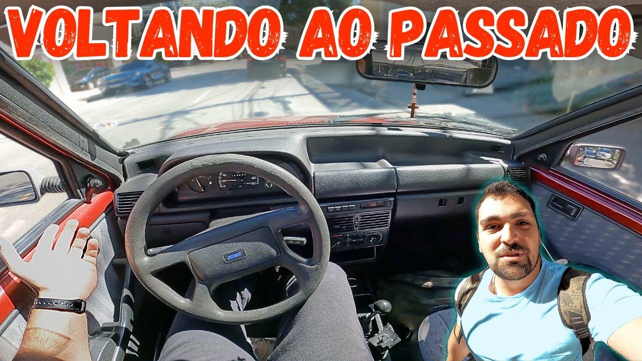 DIRIGINDO um FIAT UNO 1995 MUITO BEM CONSERVADO! 🚗✨ UMA RARIDADE!