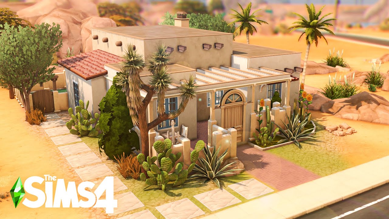 Знаменитый Нью-Мексико 🌵 // The Sims 4 Скоростная сборка: Серия «Штат»