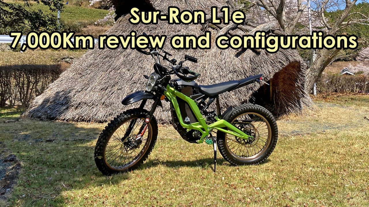 Sur Ron L1e 7000km  (4,350 miles) Review - On road/Off road