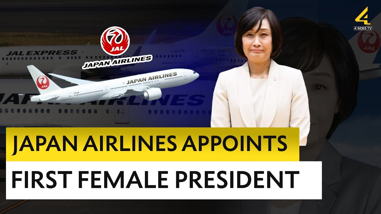 Japan Airlines appoints first female president | 4Sides Tv English