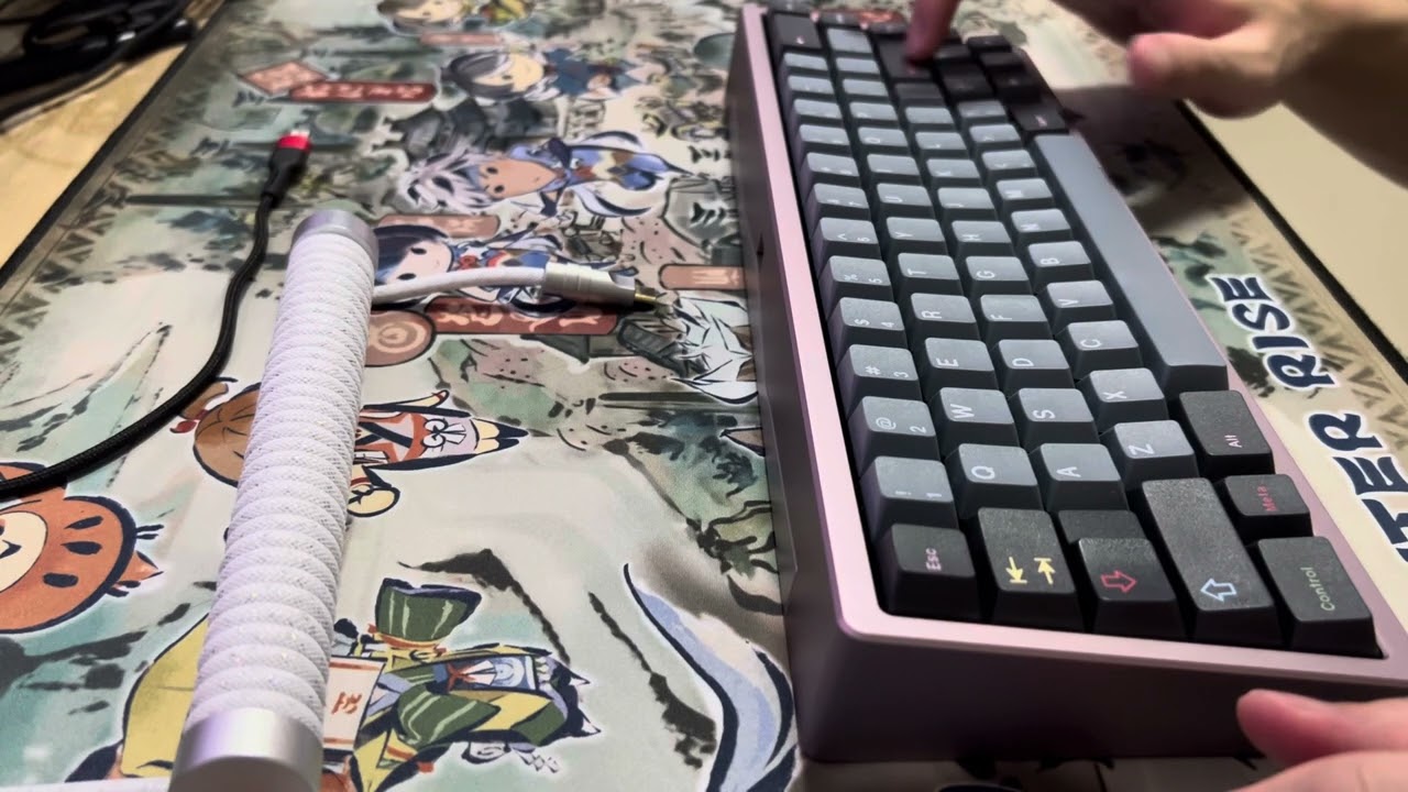 Kohaku R2 | Cherry MX Black Switches | ABS Plate