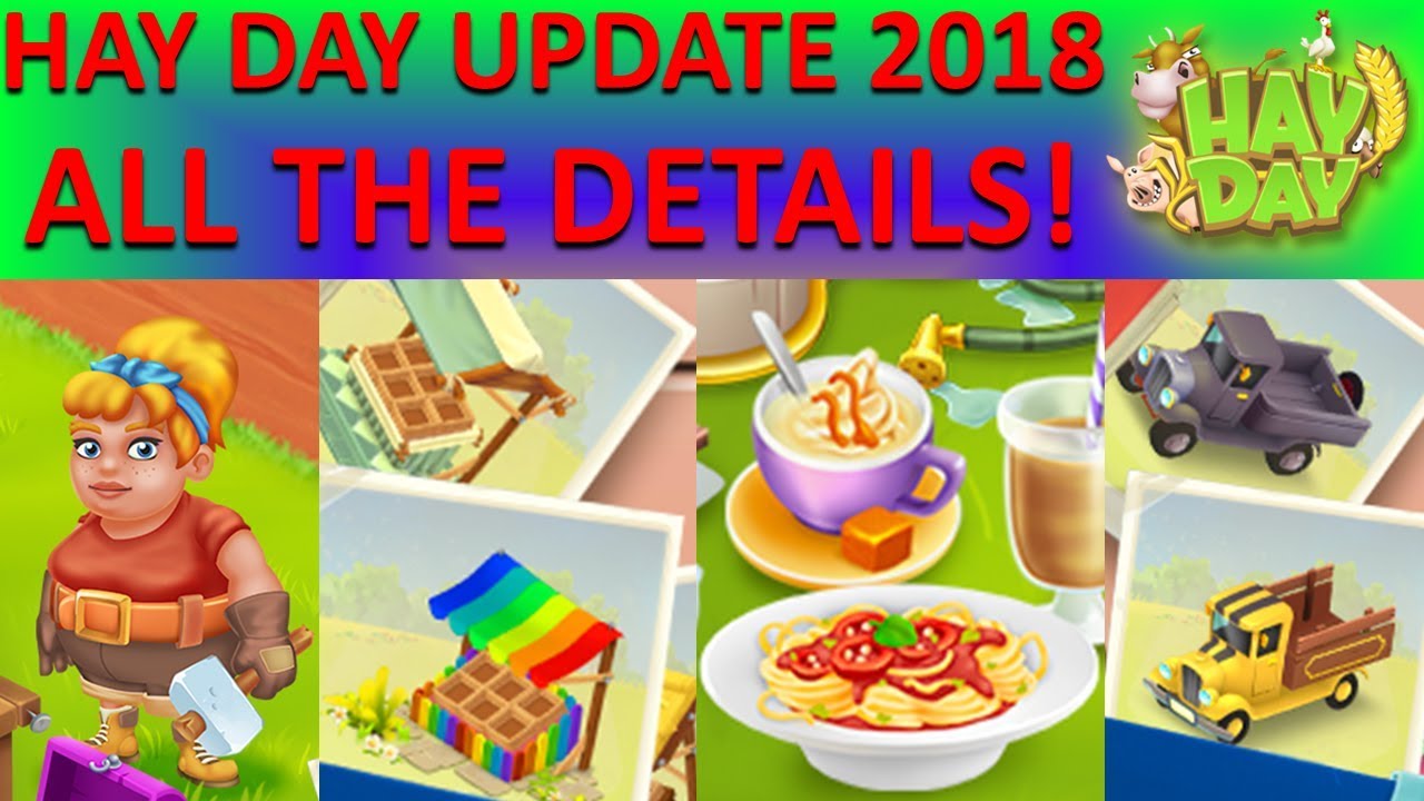 HAY DAY SPRING UPDATE 2018 INFO! MAGGIE, CUSTOMIZATION, NEW PRODUCTS, NEW DECOS AND MORE! CUSTOMIZE!