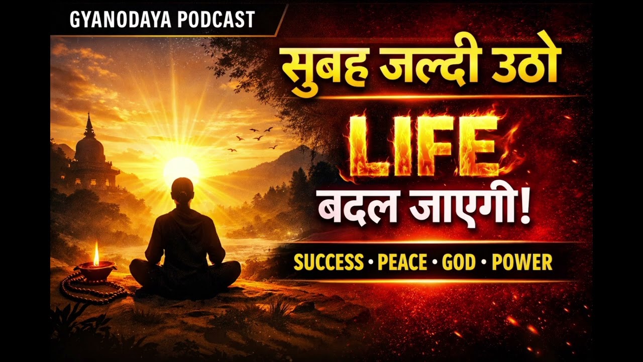 Subah Jaldi Uthne Ka Science | Early Morning Routine That Changes Your Life | Gyanodaya Podcast - 69