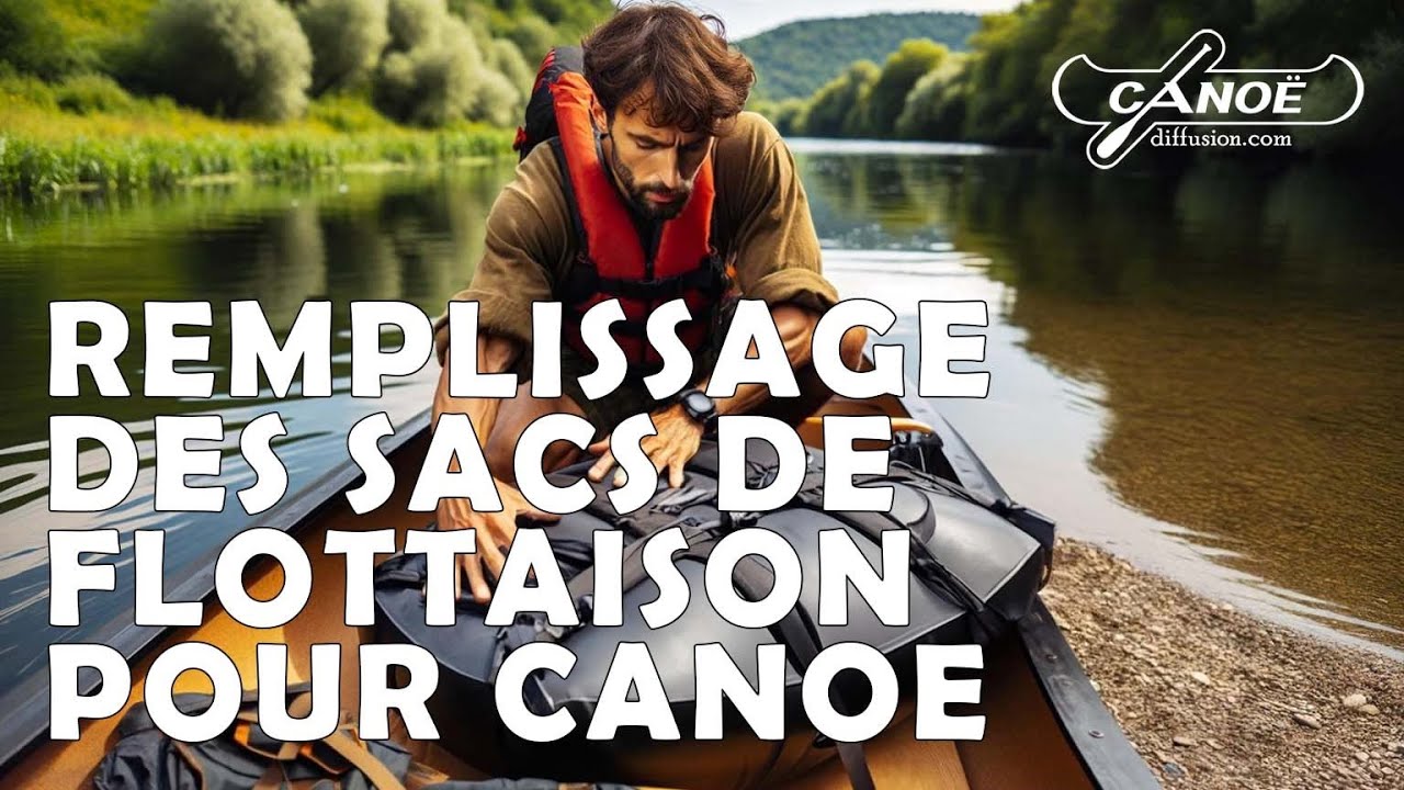 Remplir des sacs de flottaison de canoe: votre tuto indispensable | CANOE DIFFUSION