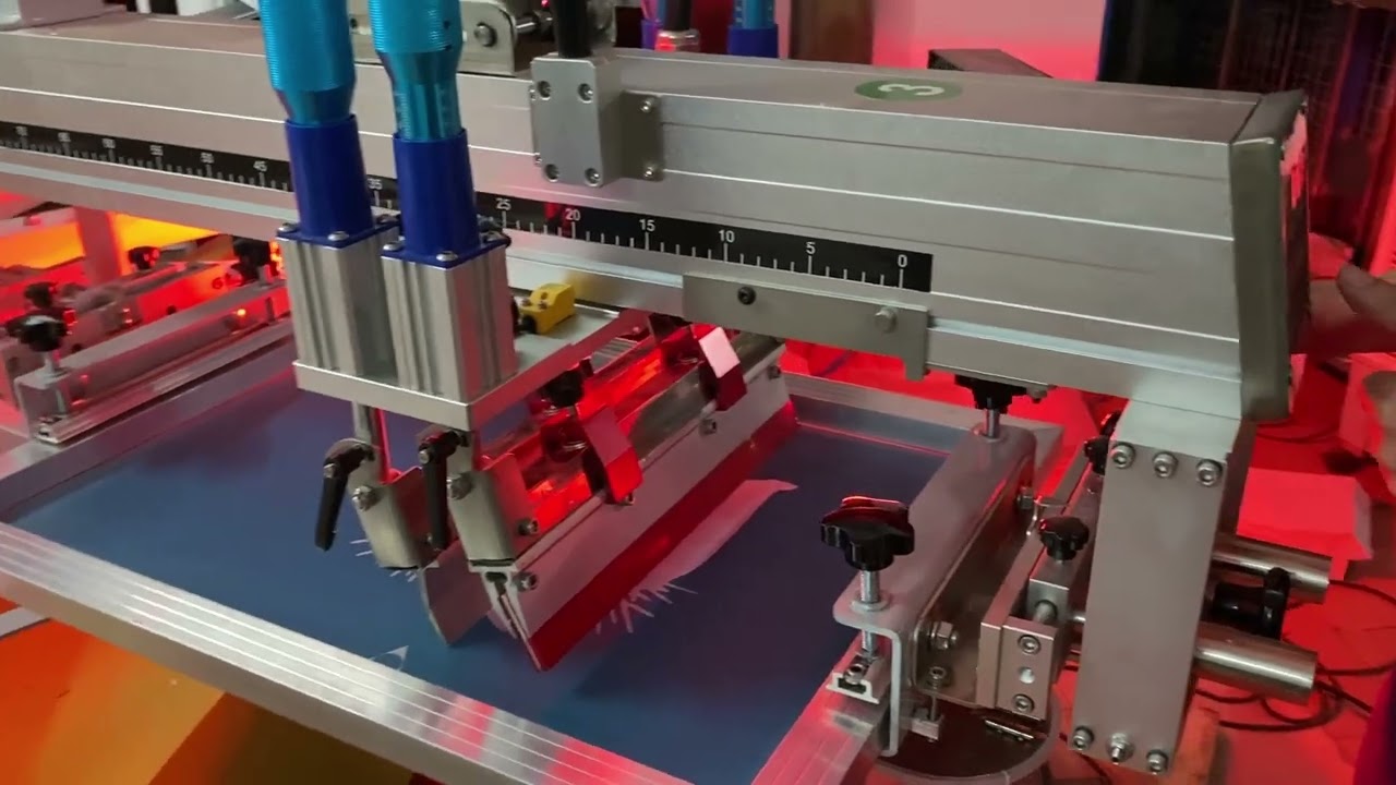 Hybrid digital screen printing machine installation 4