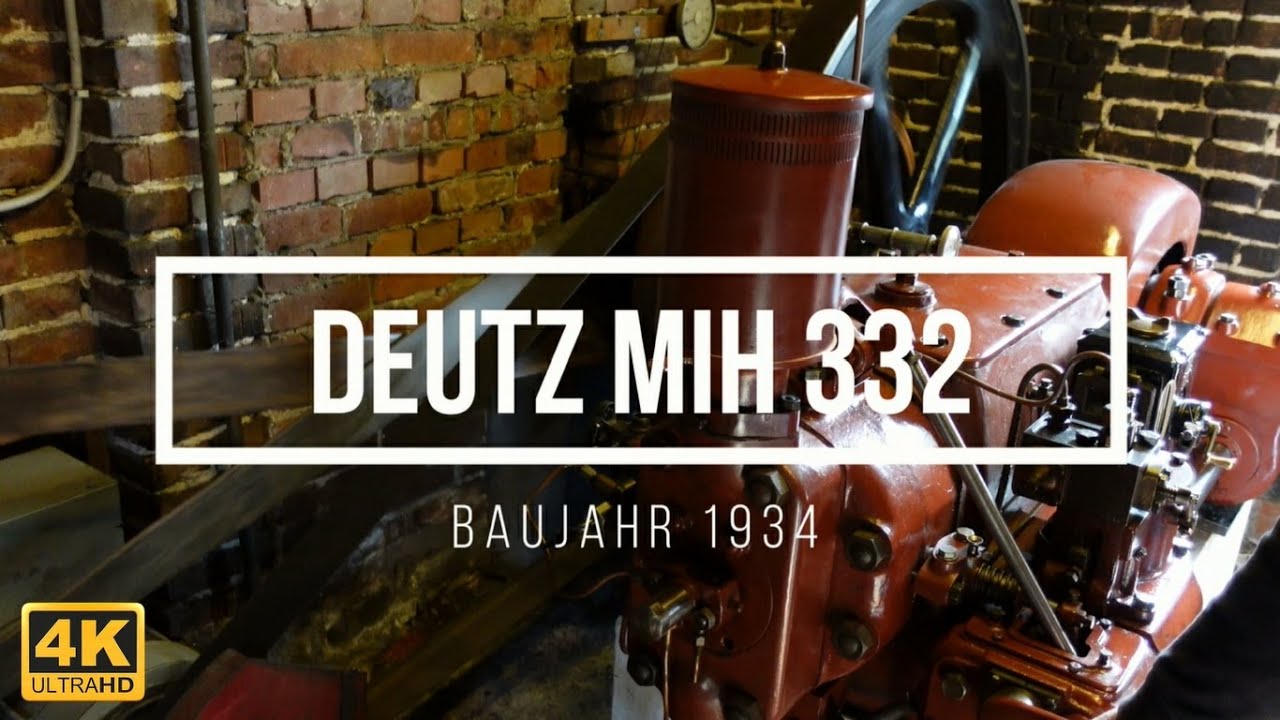 Start eines DEUTZ MIH 332 Stationärmotor