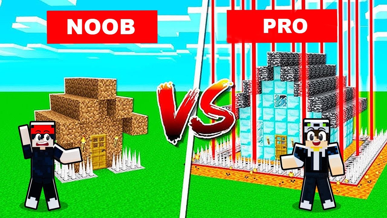 Heronpuppy vs Panda G&uuml;venli Ev Yaptık !  - Panda ile Minecraft