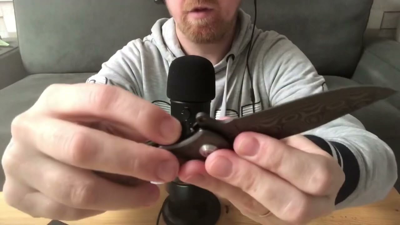 ASMR FR / vidéo présentation couteau 🔪