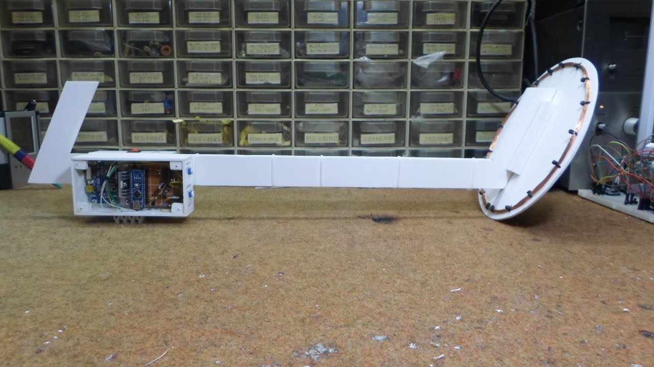 DIY Arduino based Pulse induction METAL DETECTOR (detects a metal coin at 15 cm distance)