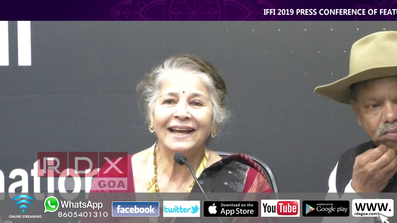 IFFI 2019 PRESS CONFERENCE OF FEATURE FILMS  INDIAN PANORAMA KENJIRA AND MAI GHAT