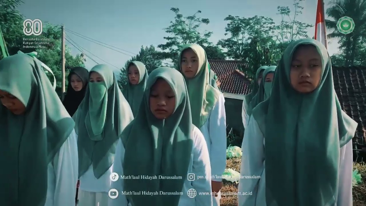 Highlight peringatan hari kemerdekaan di Pondok Modern Mathlaul Hidayah Darussalam