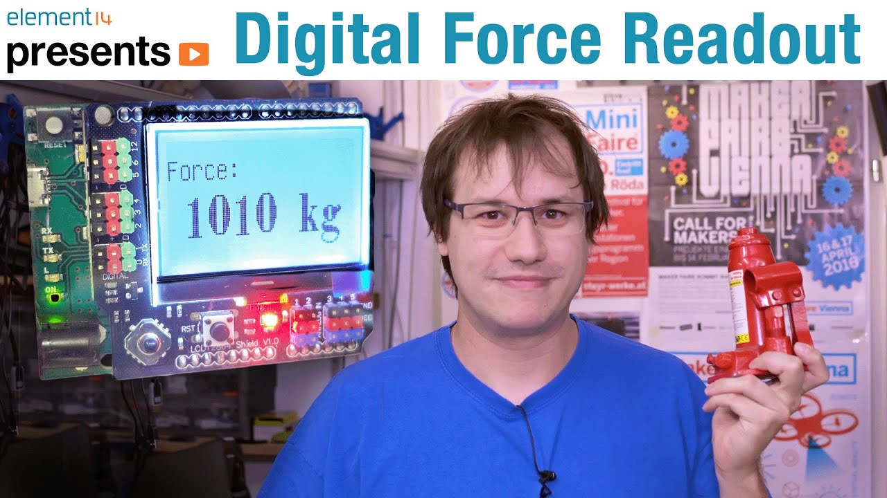 Measuring Destructive Testing Force with a 20 Ton Hydraulic Press