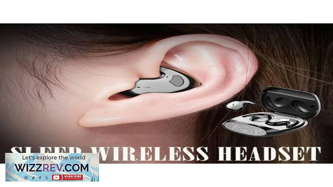 Realize Perfect Sleep With Ultra Long Standby Time Wireless Earphones Ultra Thin