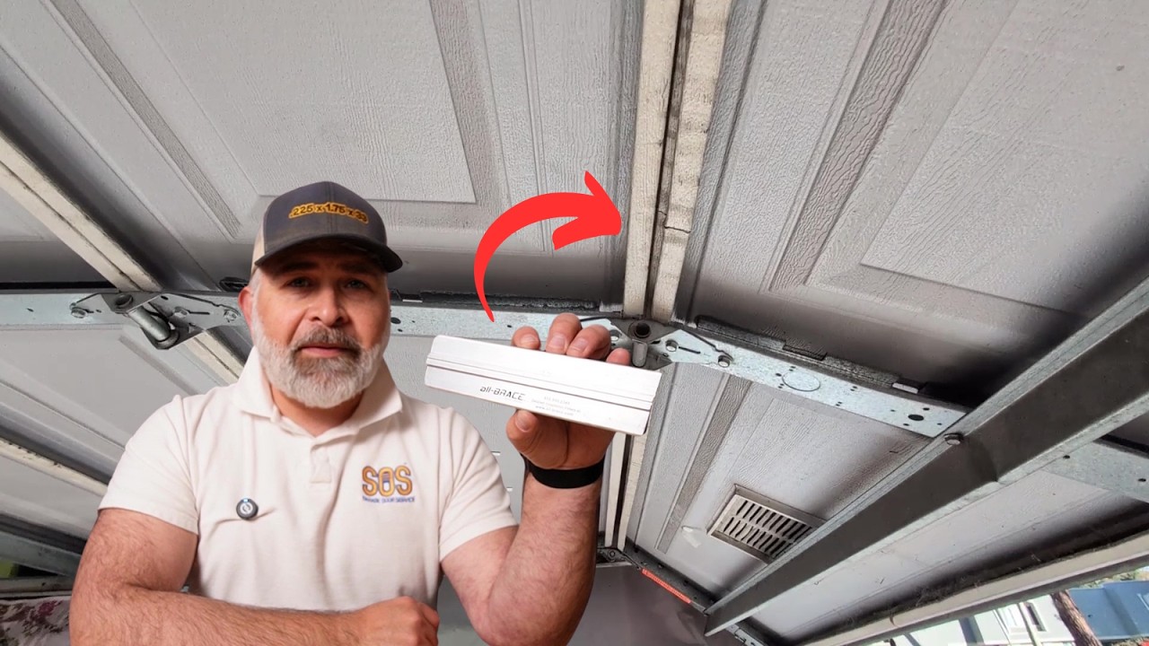 EASILY Repair Your Sagging Garage Door Now!