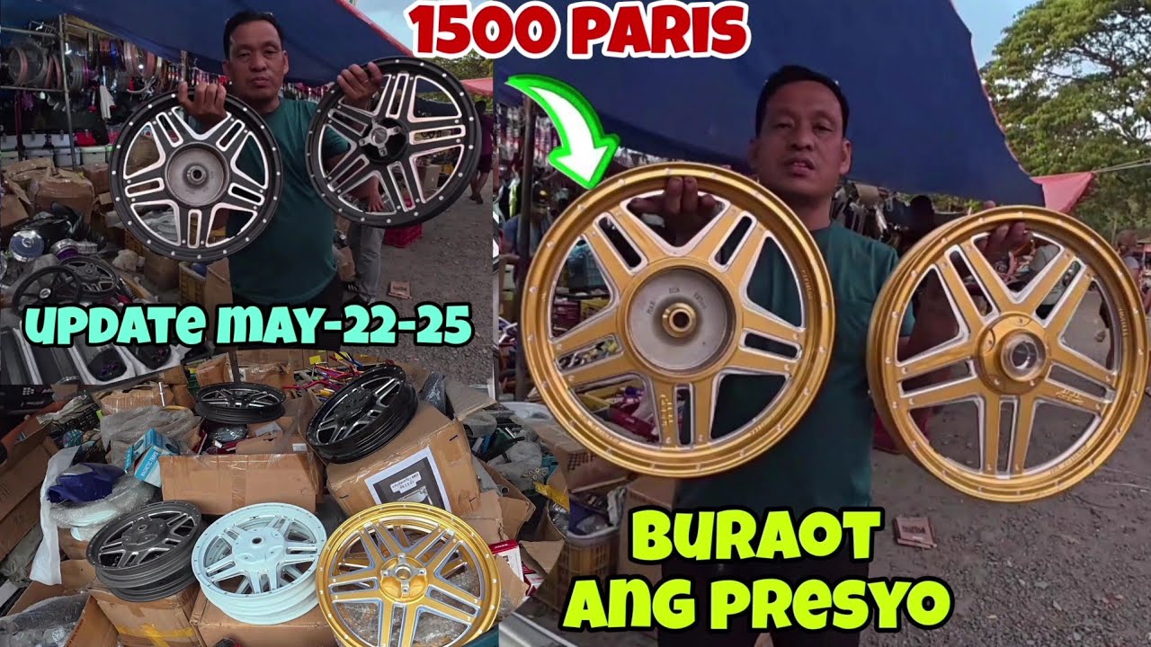 Murang pyesa ng motor mga bagong hakot buraotan ni boss donald | bilihan ng murang parts ng motor