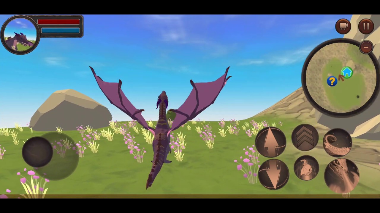 Dragon Simulator 3D: Adventure Game #1 - Android Gameplay